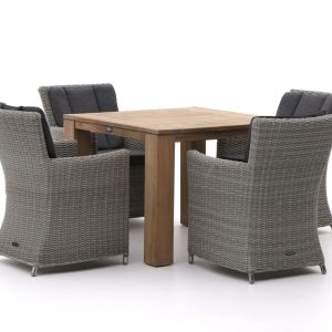 Intenso Adriano/ROUGH-X 100cm dining tuinset 5-delig - Laagste prijsgarantie!