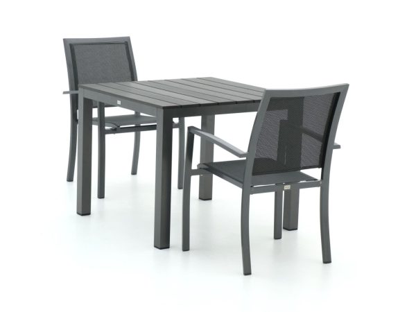 Bellagio Anzio/Fidenza 90cm dining tuinset 3-delig stapelbaar - Laagste prijsgarantie!