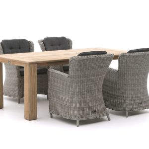 Intenso Milano/ROUGH-X 200cm dining tuinset 5-delig - Laagste prijsgarantie!