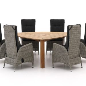 Intenso Fabrizi/ROUGH-S 170cm dining tuinset 7-delig verstelbaar - Laagste prijsgarantie!