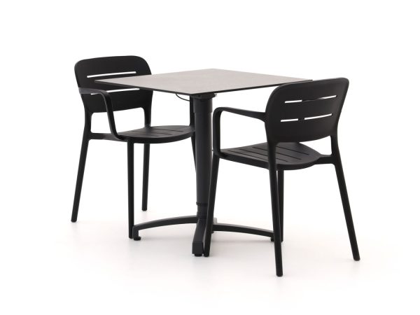 Forza Pazzia/Canzo 70cm dining tuinset 3-delig verstelbaar - Laagste prijsgarantie!