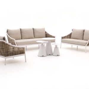 Apple Bee Milou/Tusa stoel-bank loungeset 6-zits 6-delig - Laagste prijsgarantie!