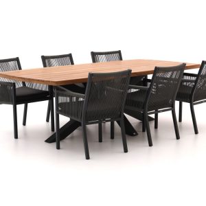 Manifesto Rivola/Induno Deens Ovaal 240cm dining tuinset 7-delig - Laagste prijsgarantie!