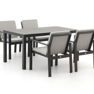 Bellagio Vezzano/Menzano 160cm dining tuinset 5-delig - Laagste prijsgarantie!