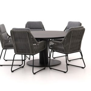 Intenso Isorella/La Fonte ø 150cm dining tuinset 6-delig - Laagste prijsgarantie!