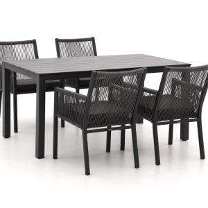 Manifesto Rivola/Menzano 160cm dining tuinset 5-delig - Laagste prijsgarantie!