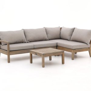 ROUGH Batang hoek loungeset 4-delig rechts - Laagste prijsgarantie!