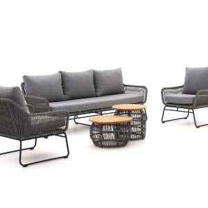 Intenso Isorella stoel-bank loungeset 5-delig - Laagste prijsgarantie!
