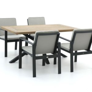 Bellagio Vezzano/Montorio 160cm dining tuinset 5-delig - Laagste prijsgarantie!