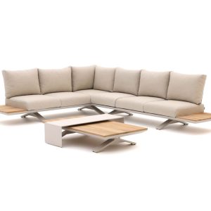 SUNS Stockholm hoek loungeset 4-delig links - Laagste prijsgarantie!