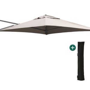 Shadowline muurparasol 200x200cm - Laagste prijsgarantie!
