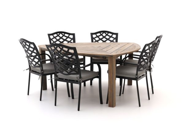 Hartman Berkeley/Triangular 170cm dining tuinset 7-delig - Laagste prijsgarantie!