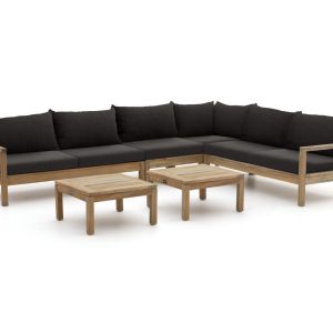 ROUGH Batang hoek loungeset 6-delig links - Laagste prijsgarantie!