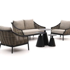Apple Bee Milou/Tusa stoel-bank loungeset 4-zits 6-delig - Laagste prijsgarantie!