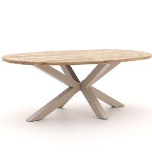 ROUGH-Y Ellips dining tuintafel 200x110cm - Laagste prijsgarantie!