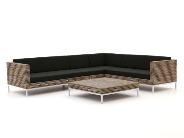 ROUGH-D hoek loungeset 5-delig - Laagste prijsgarantie!