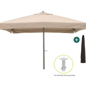 Shadowline Java parasol 400x400cm - Laagste prijsgarantie!